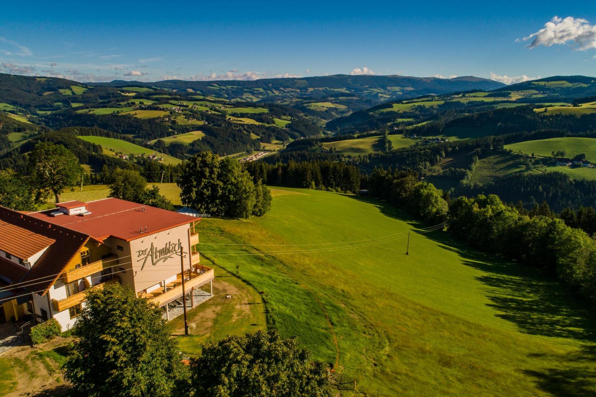 Hotel Der Almblick Strallegg Esterno foto